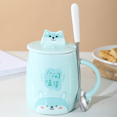 Simple Cute Mug Office Female Mug Couple Ceramic Mug