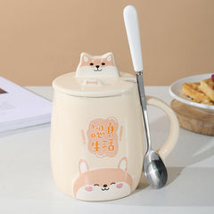 Simple Cute Mug Office Female Mug Couple Ceramic Mug