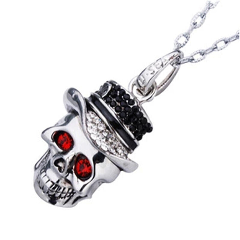 Metal USB Flash Drive Gift Bead Chain Can Be Used As A Necklace