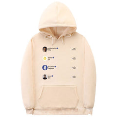 A man in a hooded sweater