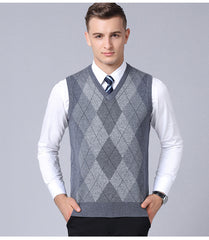 Sweater Fashion Casual Loose Vest Dad Outfit