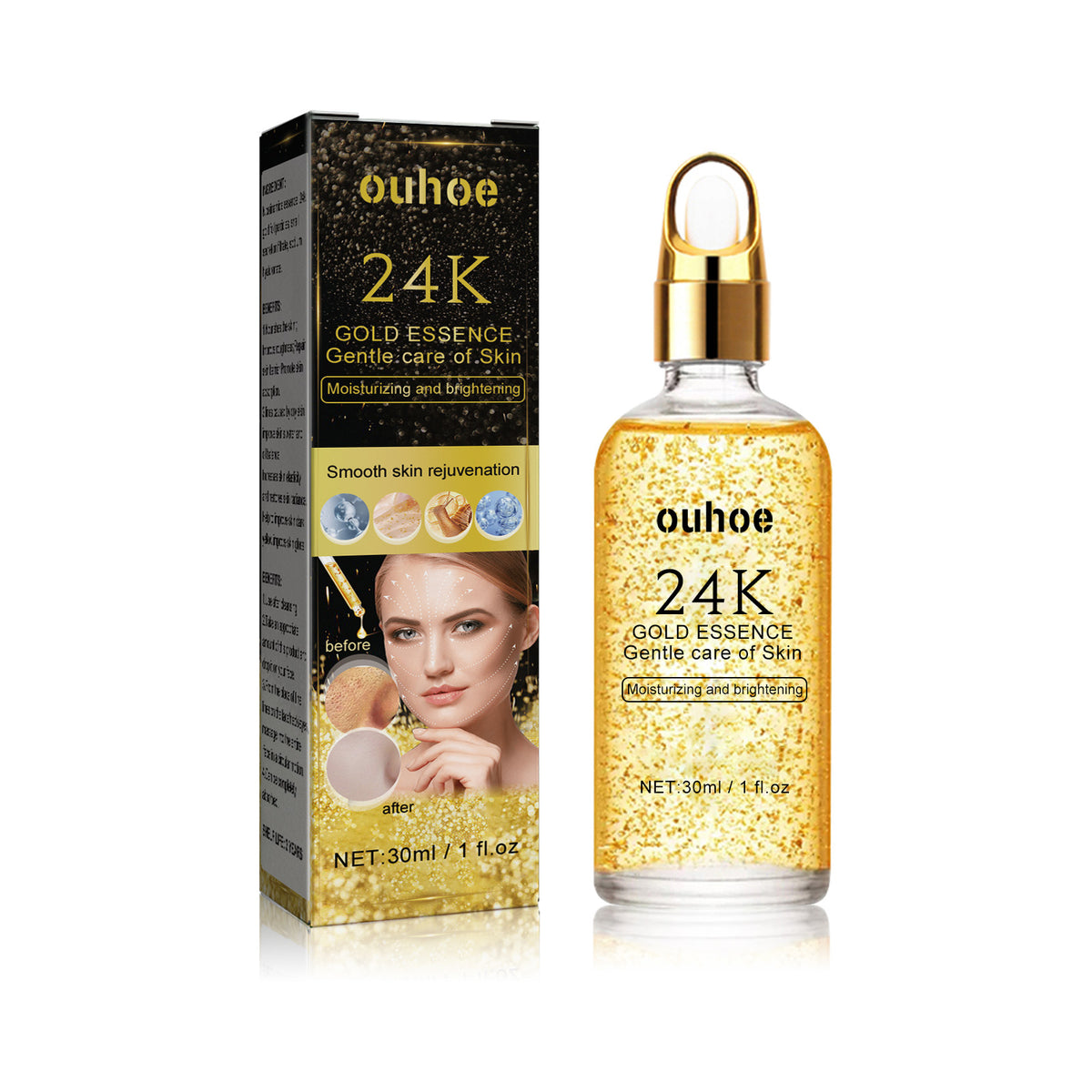 24K Facial Pore Shrinking Hydrating Care Solution