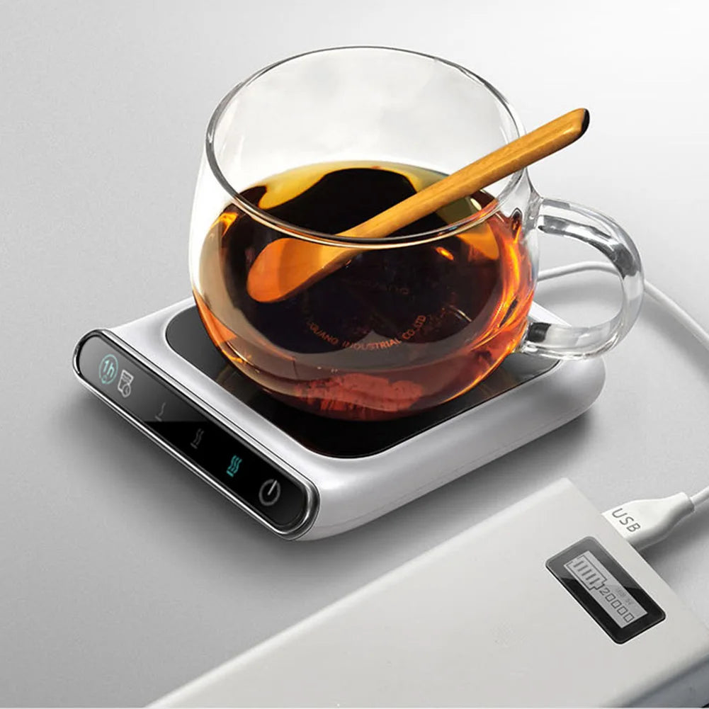 Versatile Smart Electric Teapot Warmer: Adjustable Heating for Hot Beverages at Home