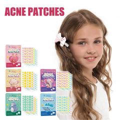 144 PCS Acne Pimple Patches - Invisible, Colorful Skin Care Stickers for Blemish Concealing