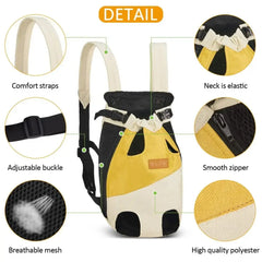 Comfortable & Breathable Backpack for Traveling with Pets