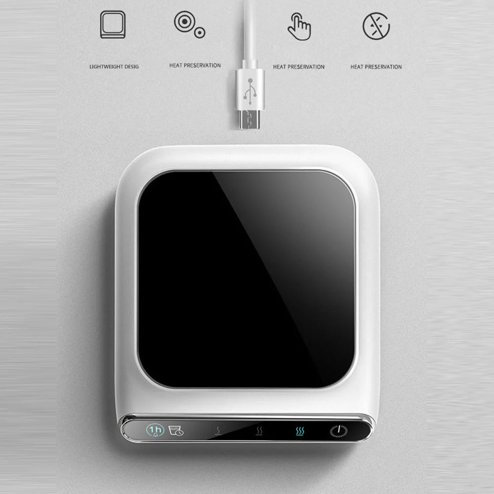 Versatile Smart Electric Teapot Warmer: Adjustable Heating for Hot Beverages at Home