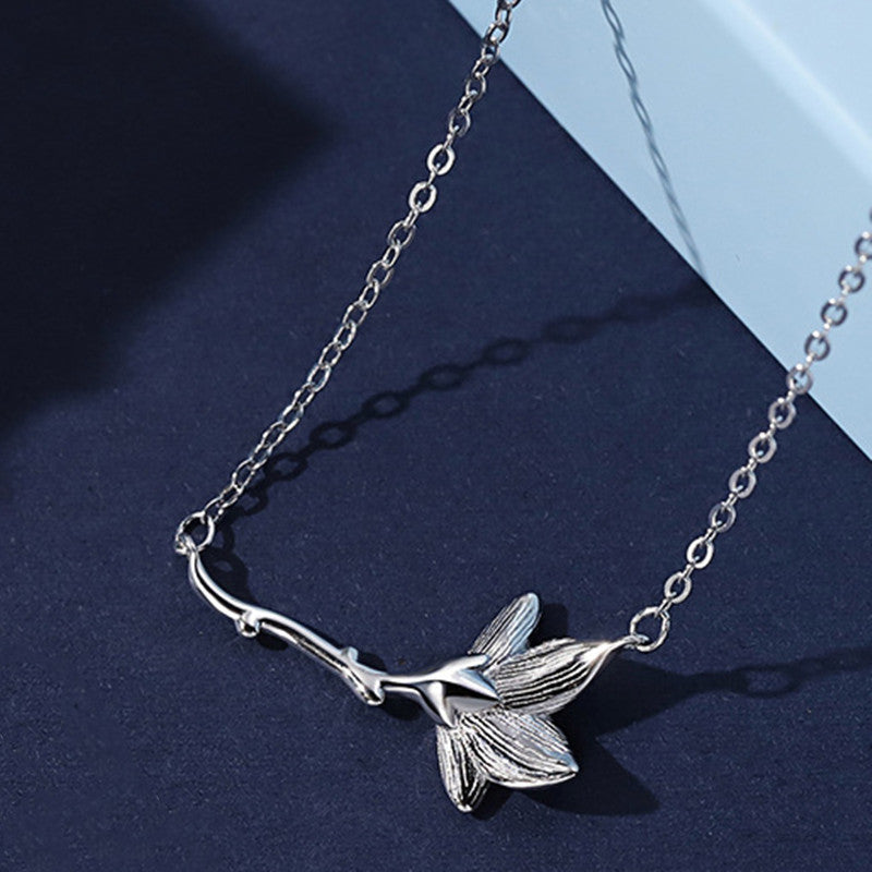 Creative Oak And Kapok Lover Necklace Retro